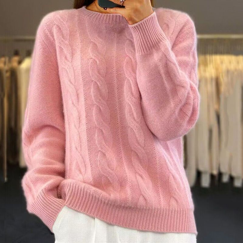 Pull Zippé Côtelé - Femme - Tivanya